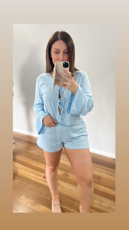 The Pointelle Set - Hydrangea