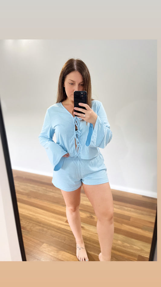 The Pointelle Set - Hydrangea